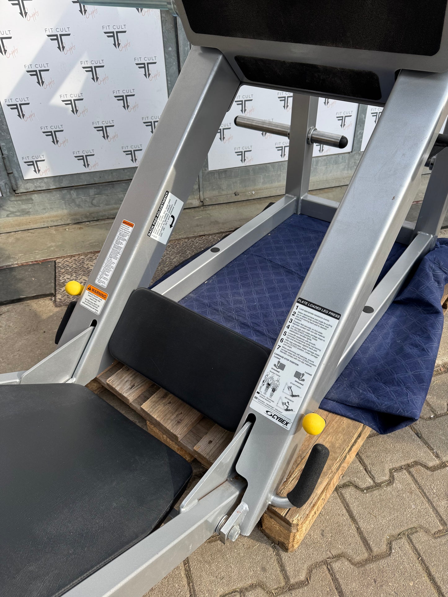 Cybex Plate Loaded Leg Press "OG" Newer Design