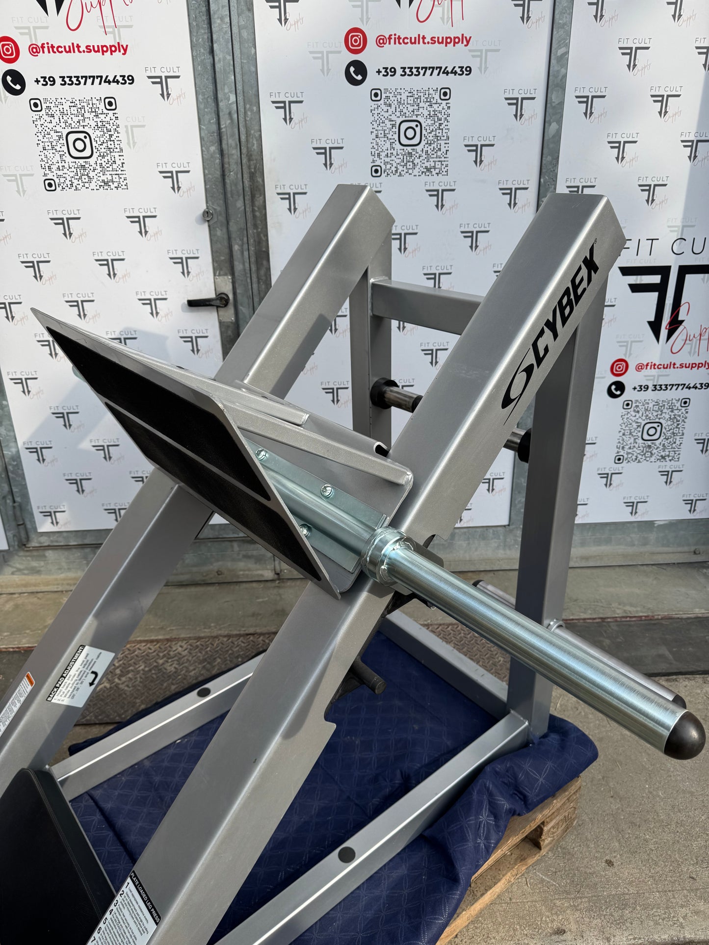 Cybex Plate Loaded Leg Press "OG" Newer Design
