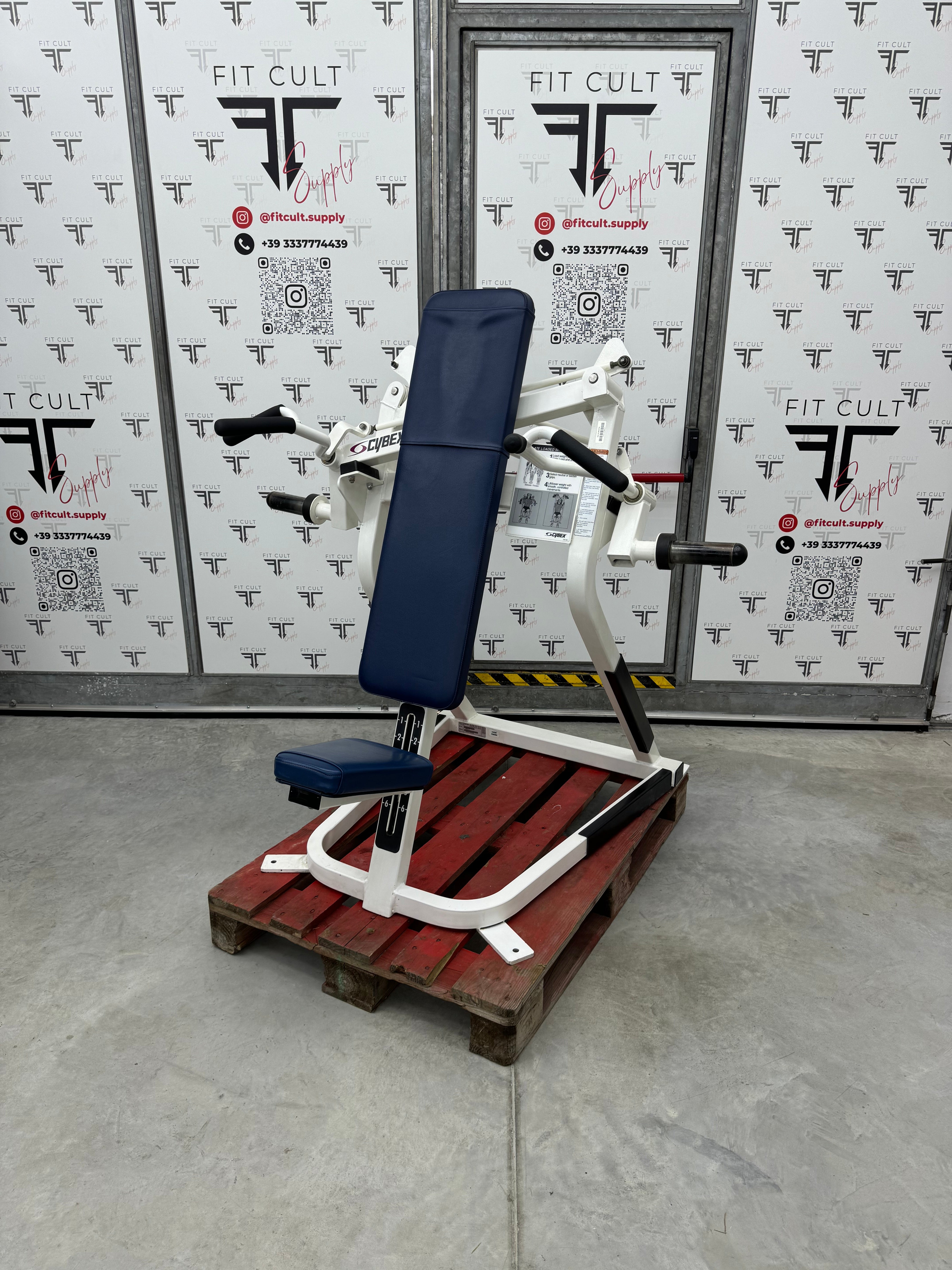 cybex plate loaded advanced chest press Cybex Plate Loaded Shoulder Press "X-Cross" – Fitcult Supply