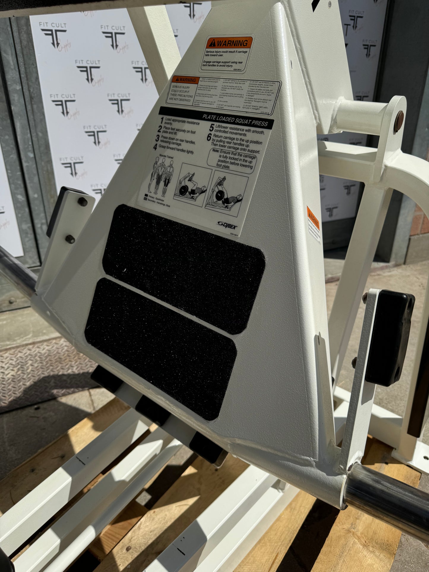 Cybex Plate Loaded Squat Press "OG"