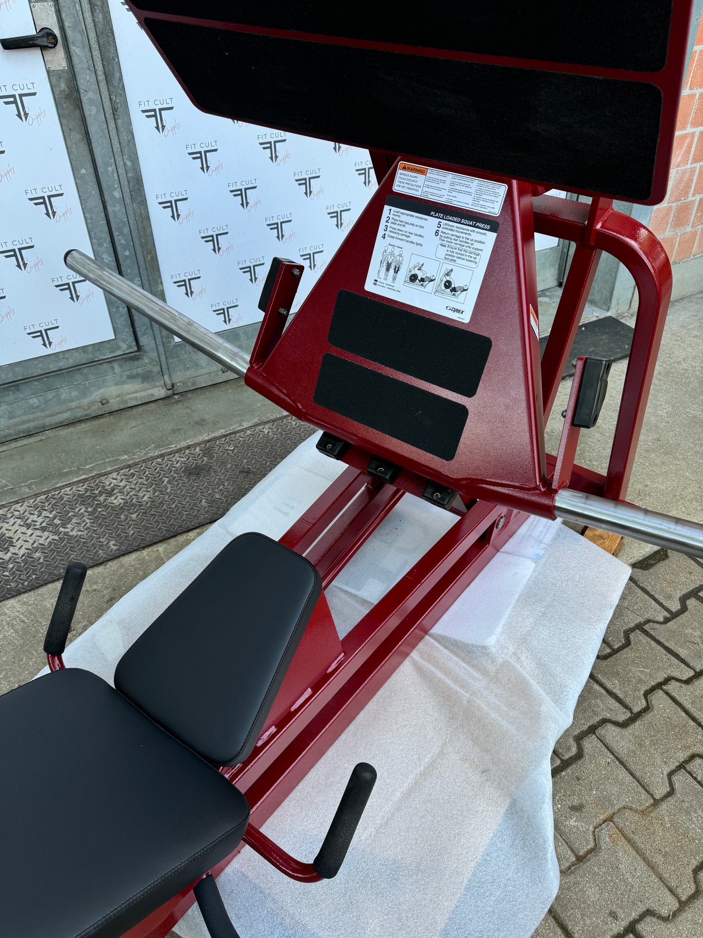 Cybex Plate Loaded Squat Press "OG" (RESTORED)
