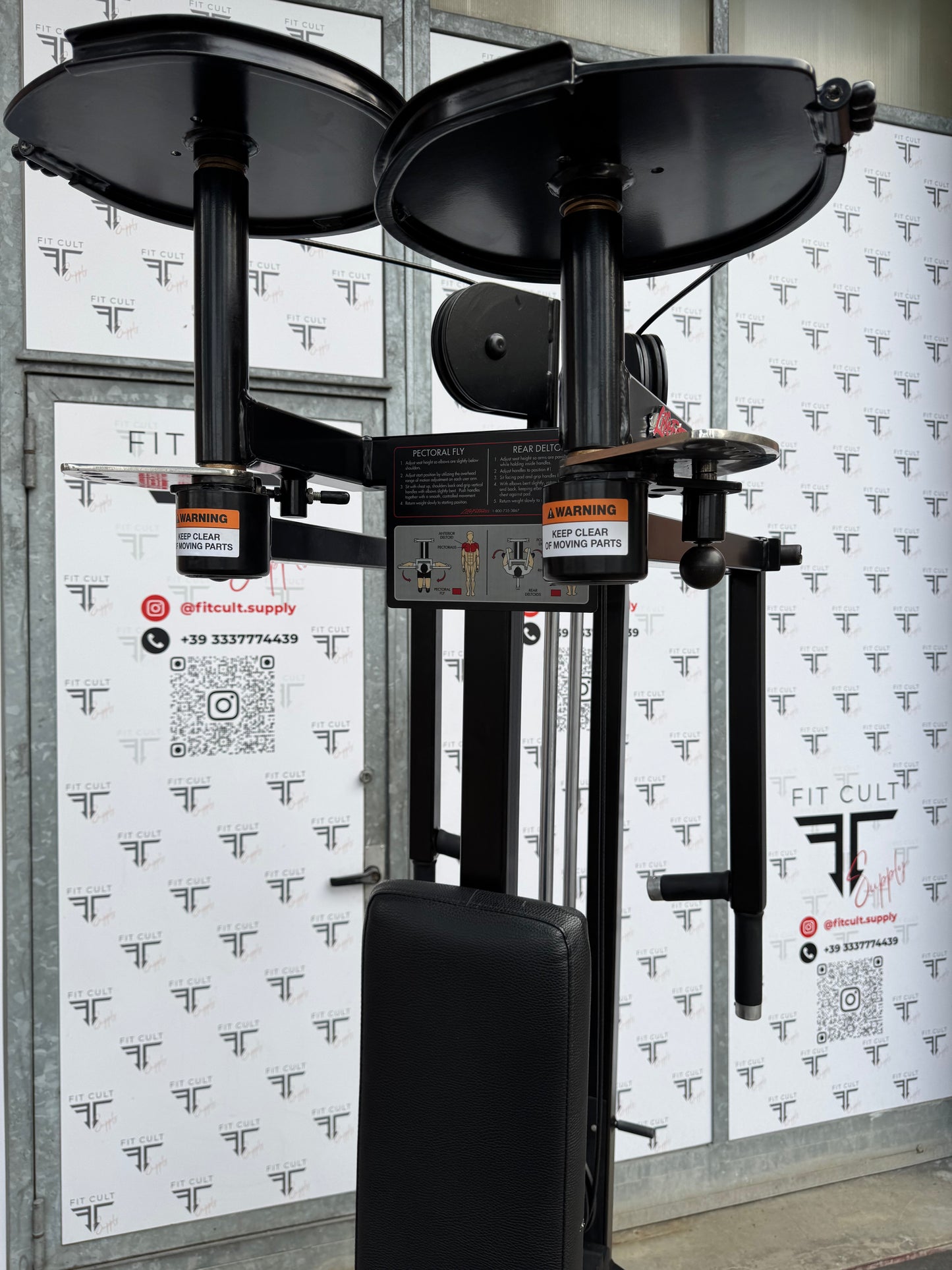 Life Fitness Pro1 Pec Fly/Rear Delt (RESTORED)