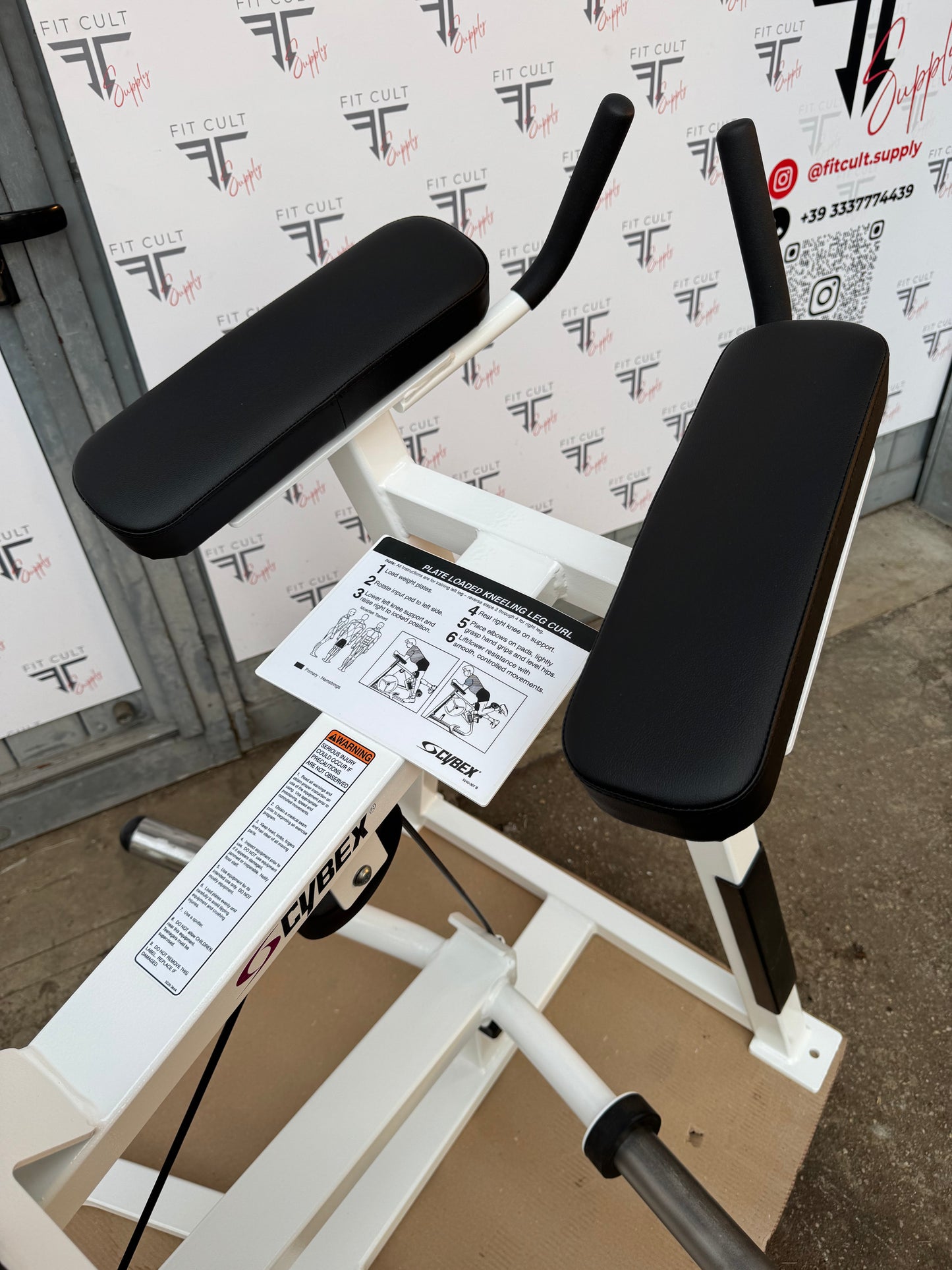 Cybex Plate Loaded Kneeling Leg Curl (BRAND NEW - RESTORED)