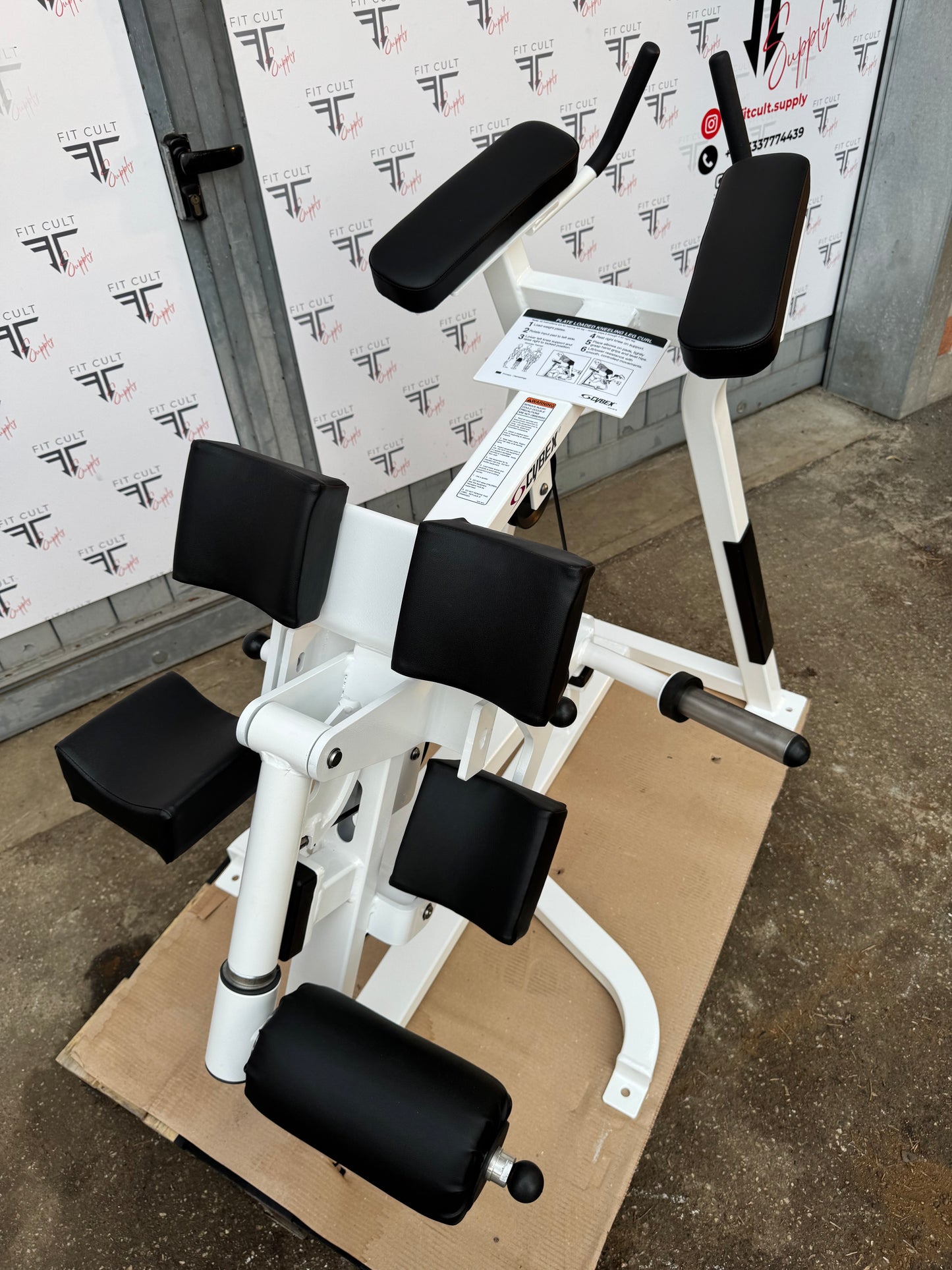 Cybex Plate Loaded Kneeling Leg Curl (BRAND NEW - RESTORED)
