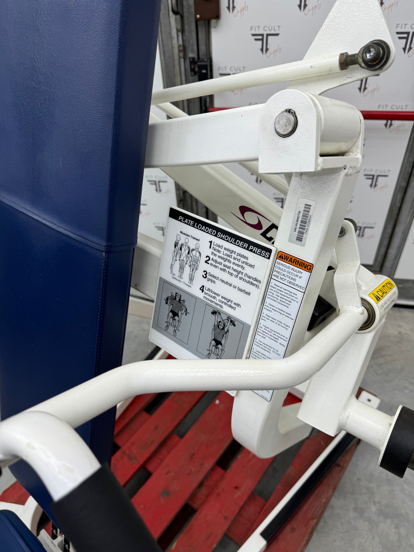 cybex plate loaded shoulder press Cybex Plate Loaded Shoulder Press "X-Cross"