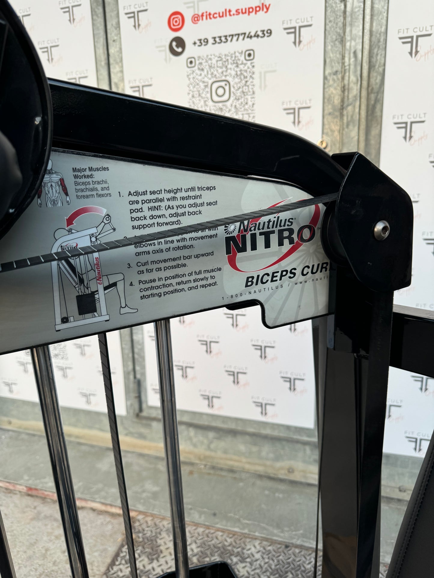 Nautilus Nitro Biceps Curl (RESTORED)