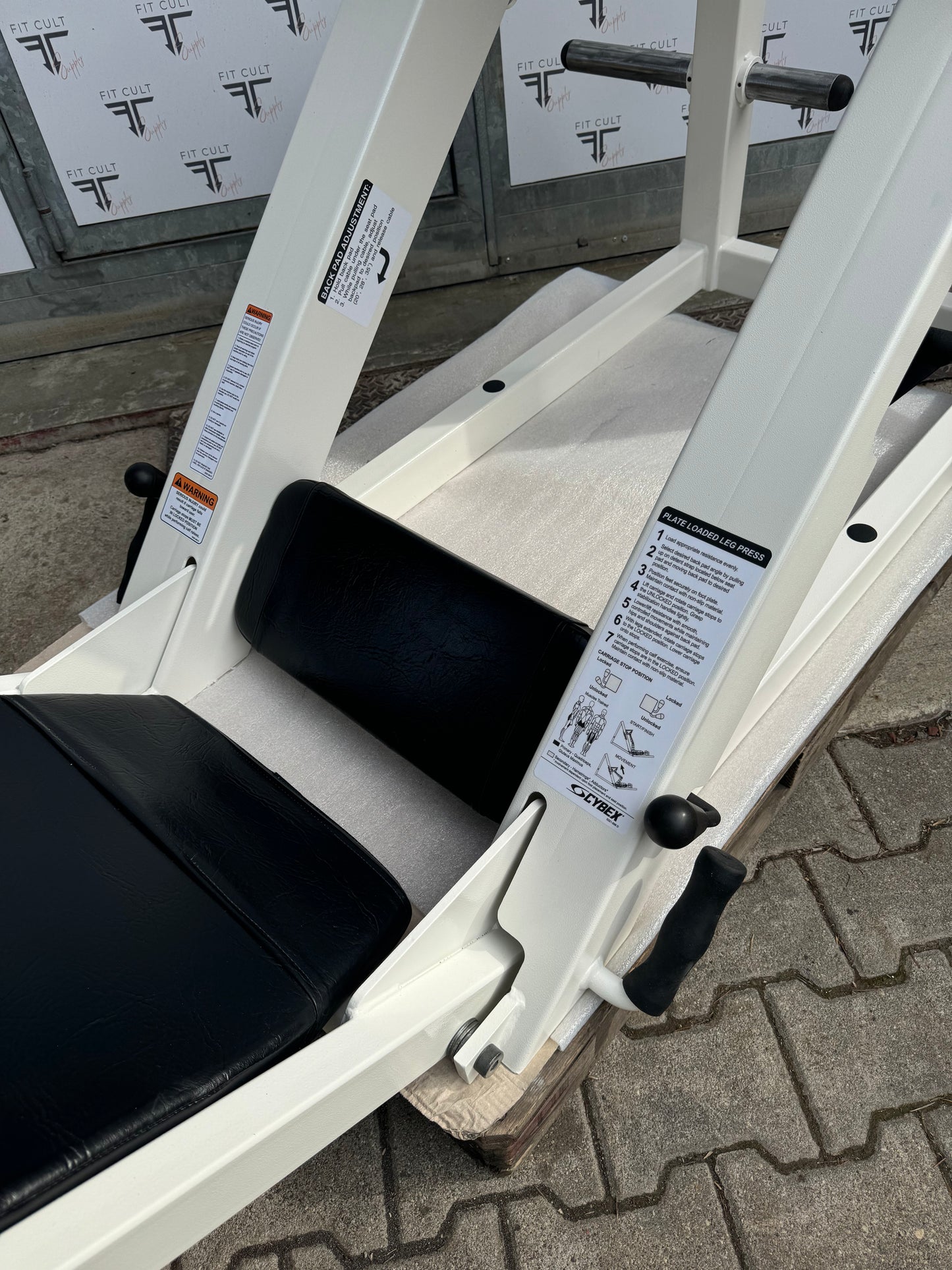 Cybex Plate Loaded Leg Press "OG" Newer Design (RESTORED)