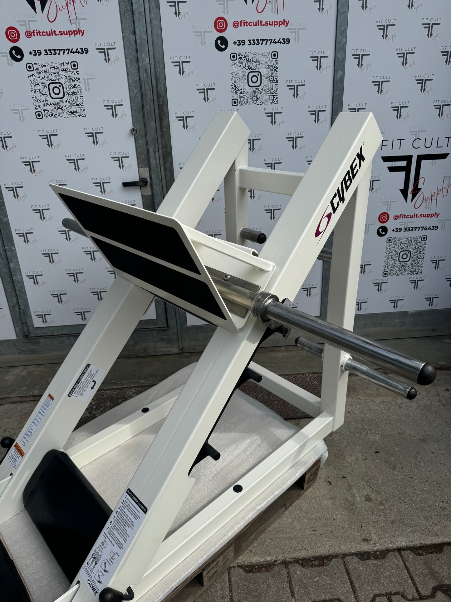 Cybex Plate Loaded Leg Press "OG" Newer Design (RESTORED)
