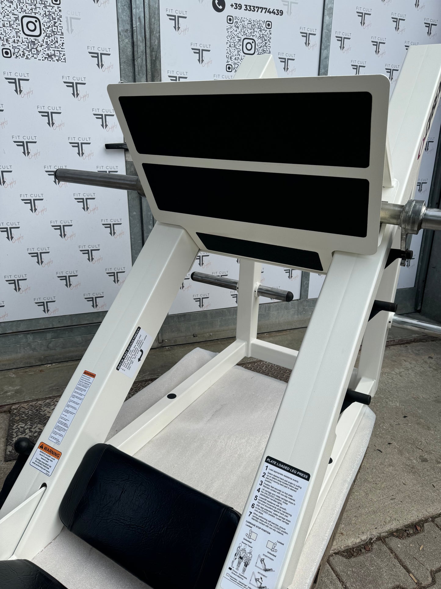 Cybex Plate Loaded Leg Press "OG" Newer Design (RESTORED)