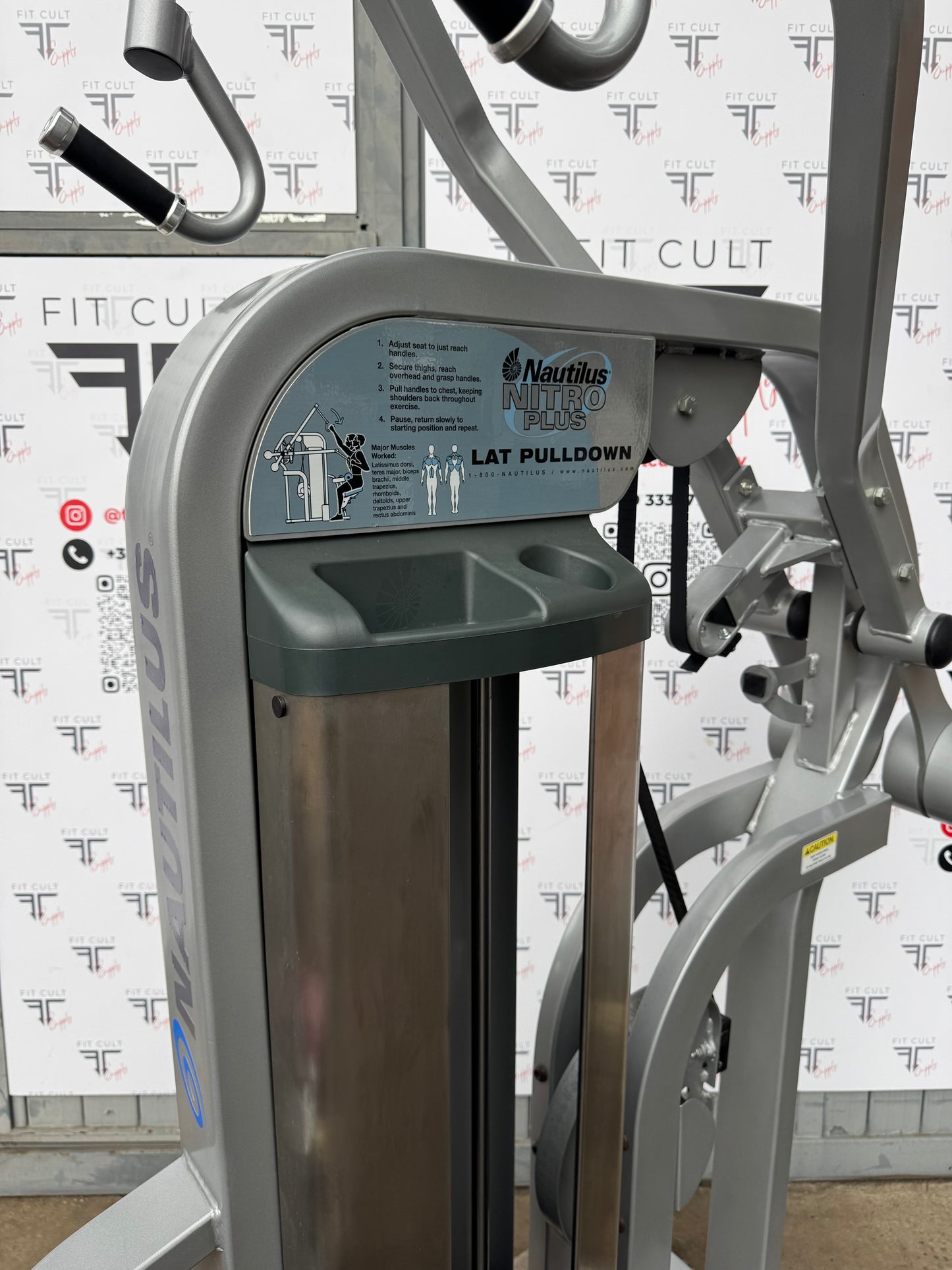 Nautilus Nitro Plus Lat Pulldown