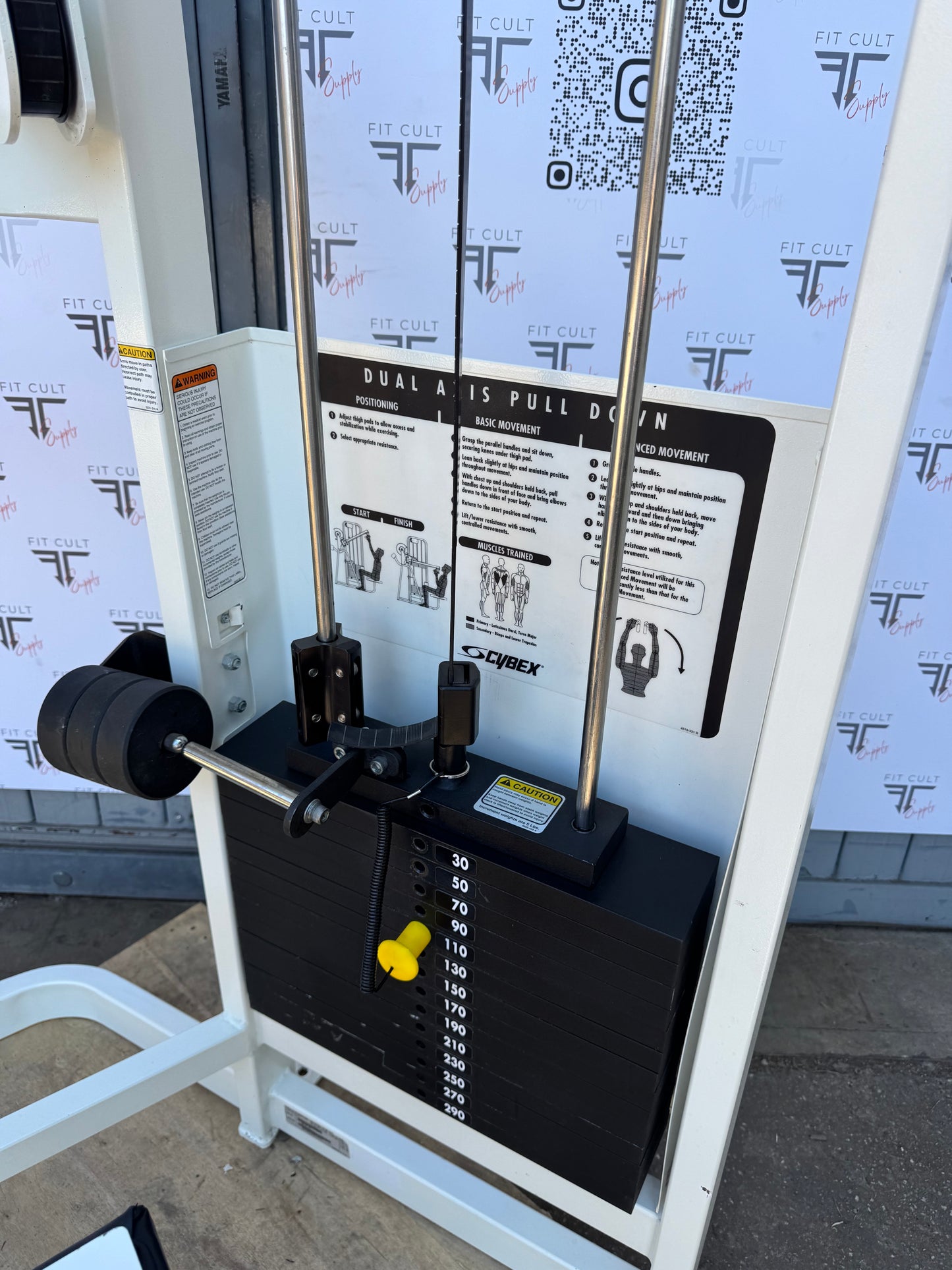 Cybex Vr2 Dual Axis Lat Pulldown
