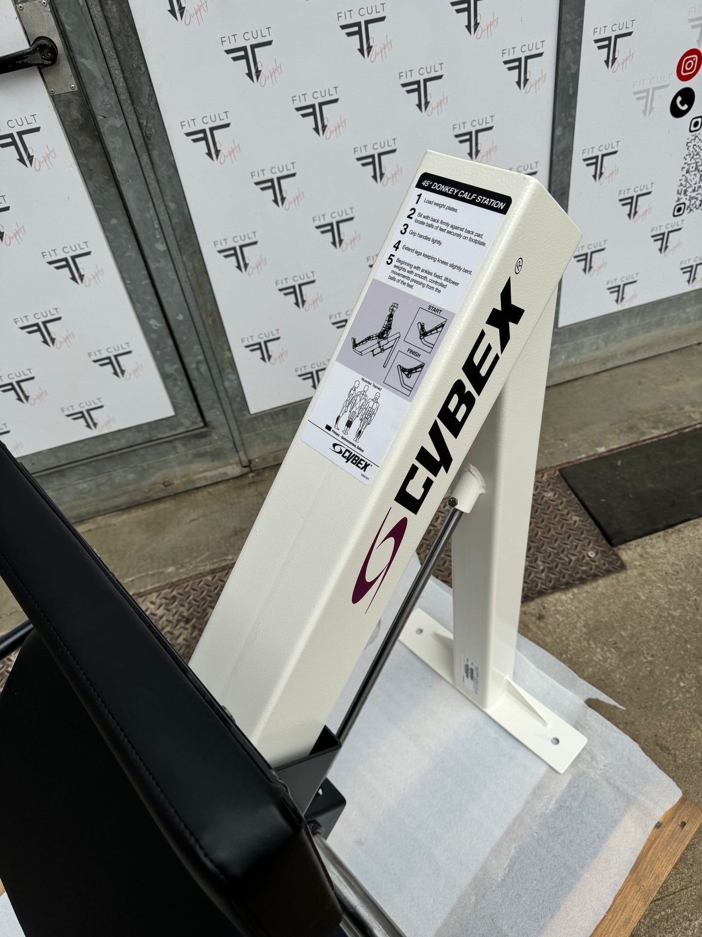 Cybex Plate Loaded 45 Degree Donkey Calf
