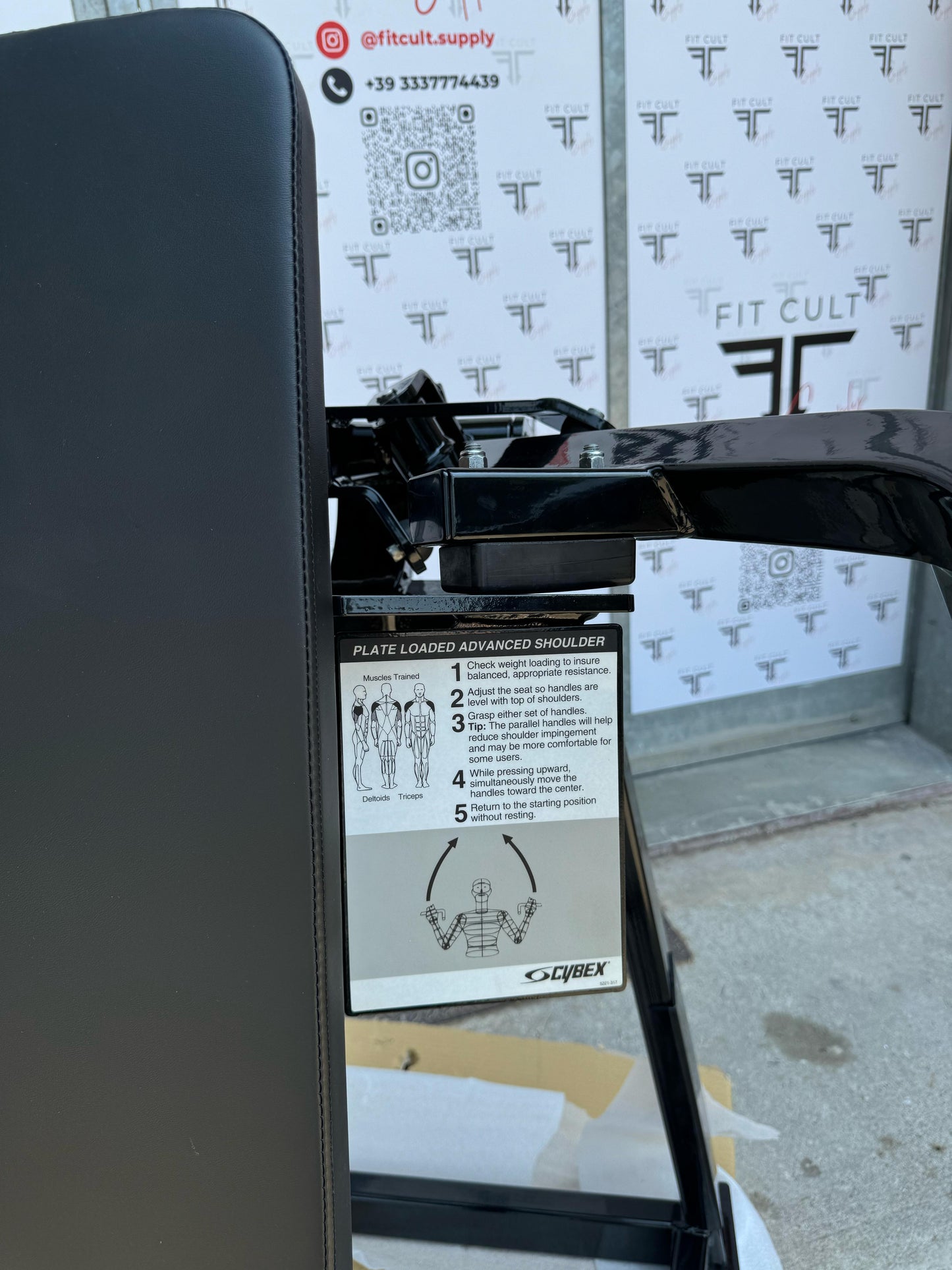 Cybex Advanced Shoulder press (RESTORED)