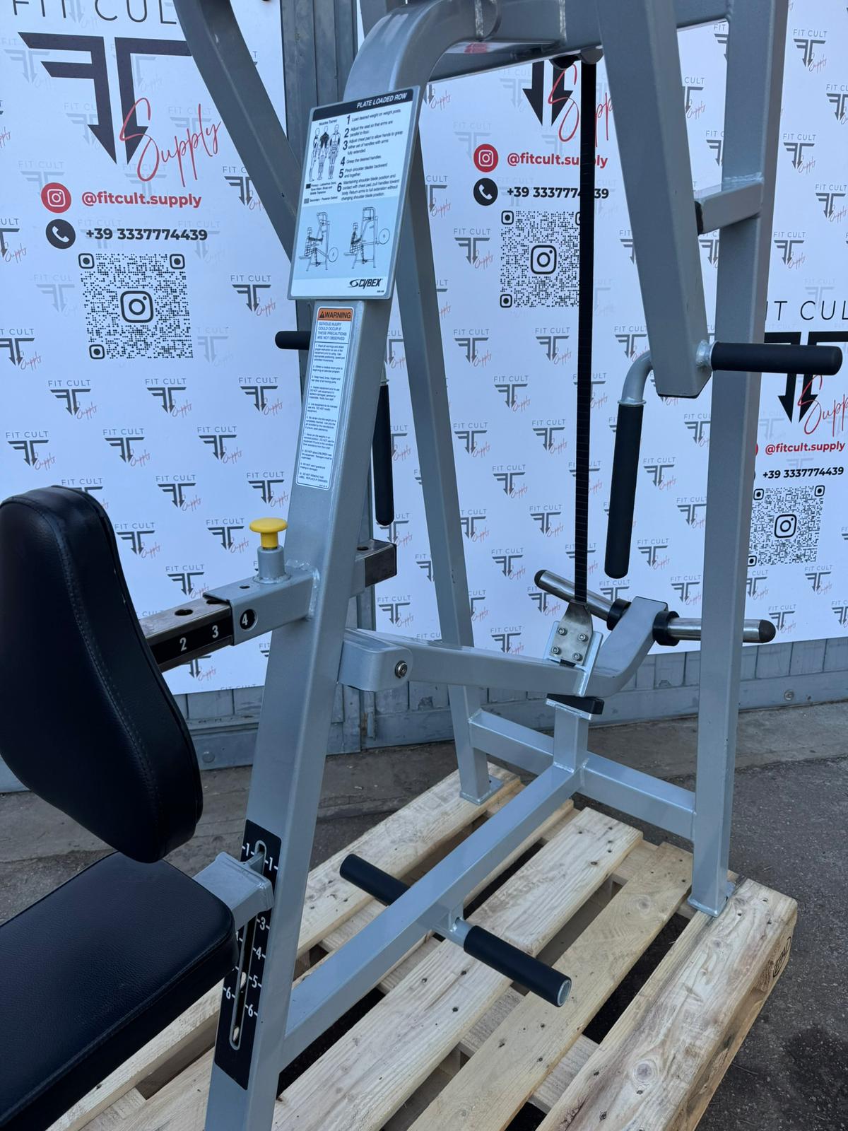 Cybex Plate Loaded Row