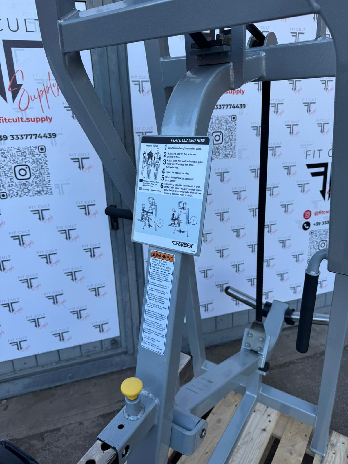 Cybex Plate Loaded Row