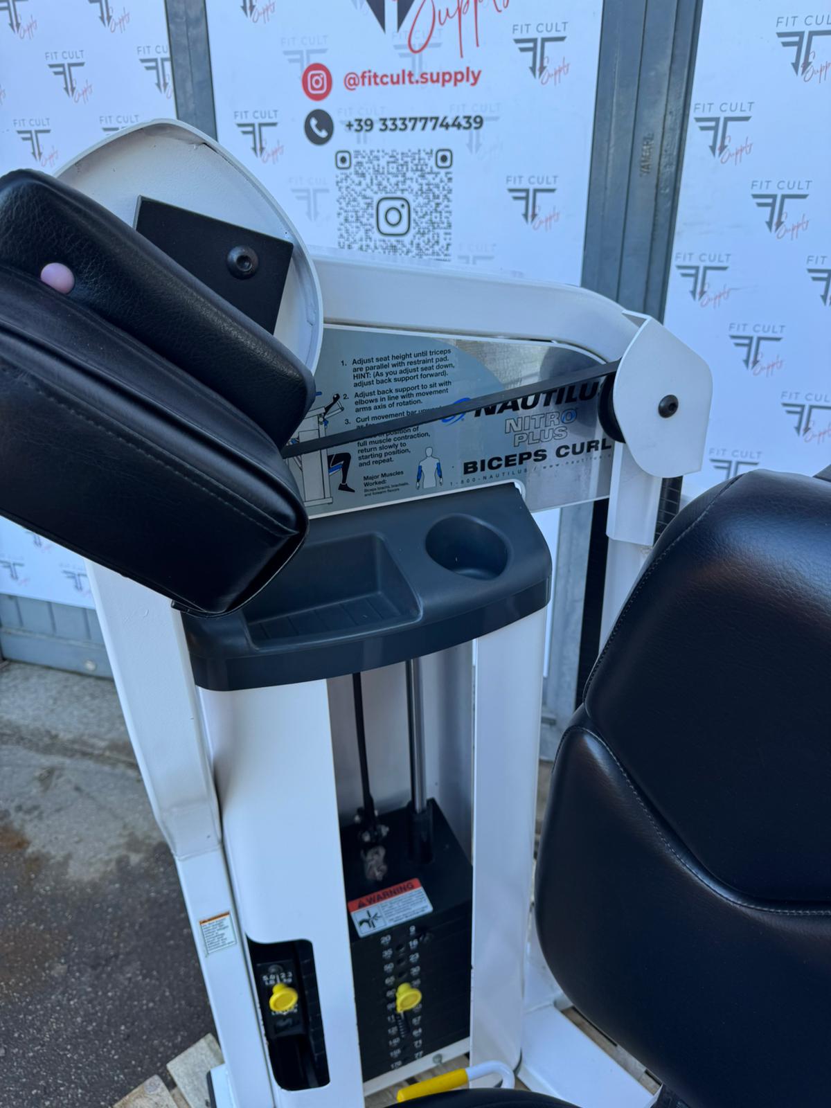 Nautilus Nitro Biceps Curl
