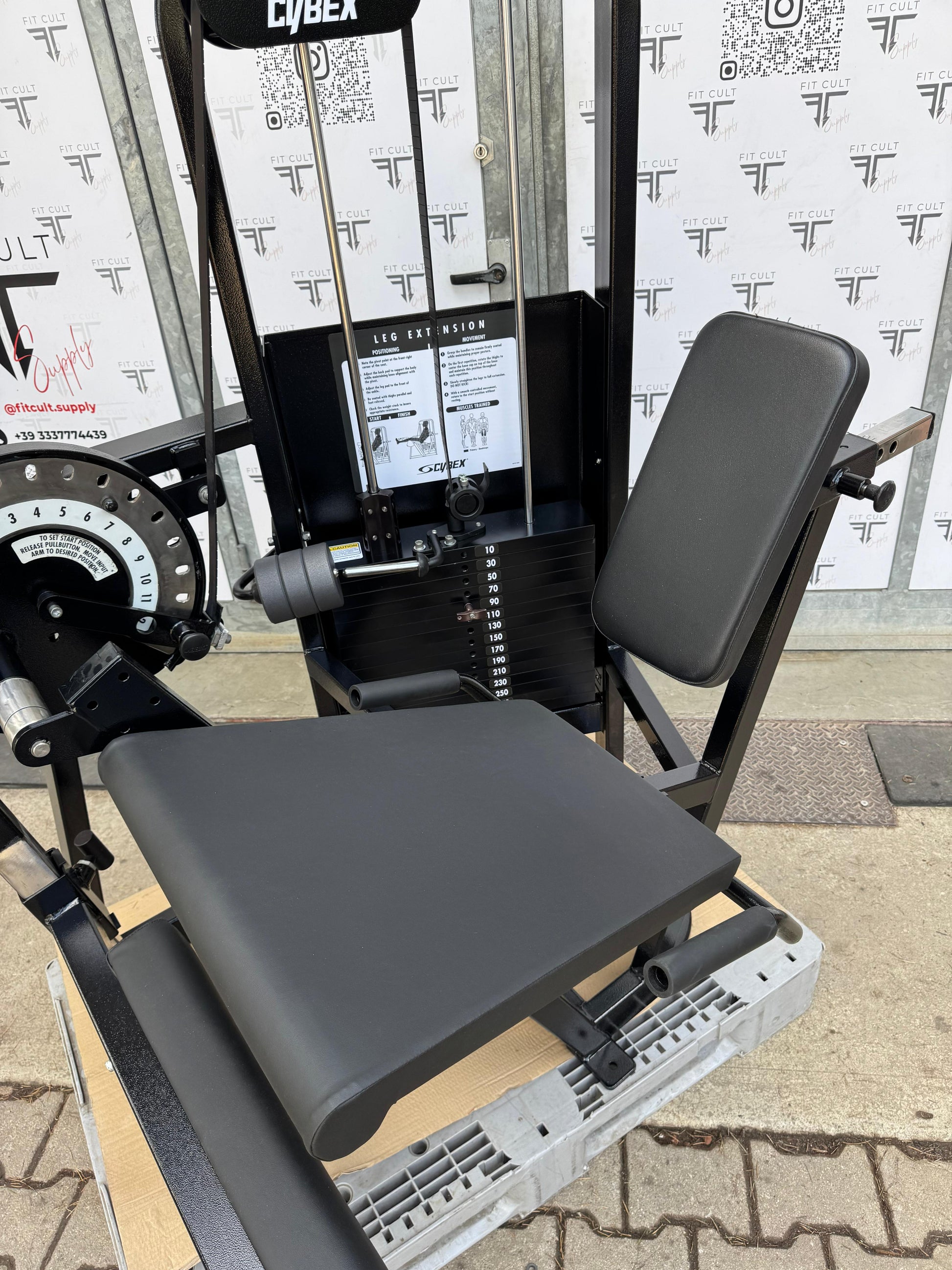 cybex vr2 leg extension Cybex VR2 Leg Extension (RESTORED) – Fitcult Supply