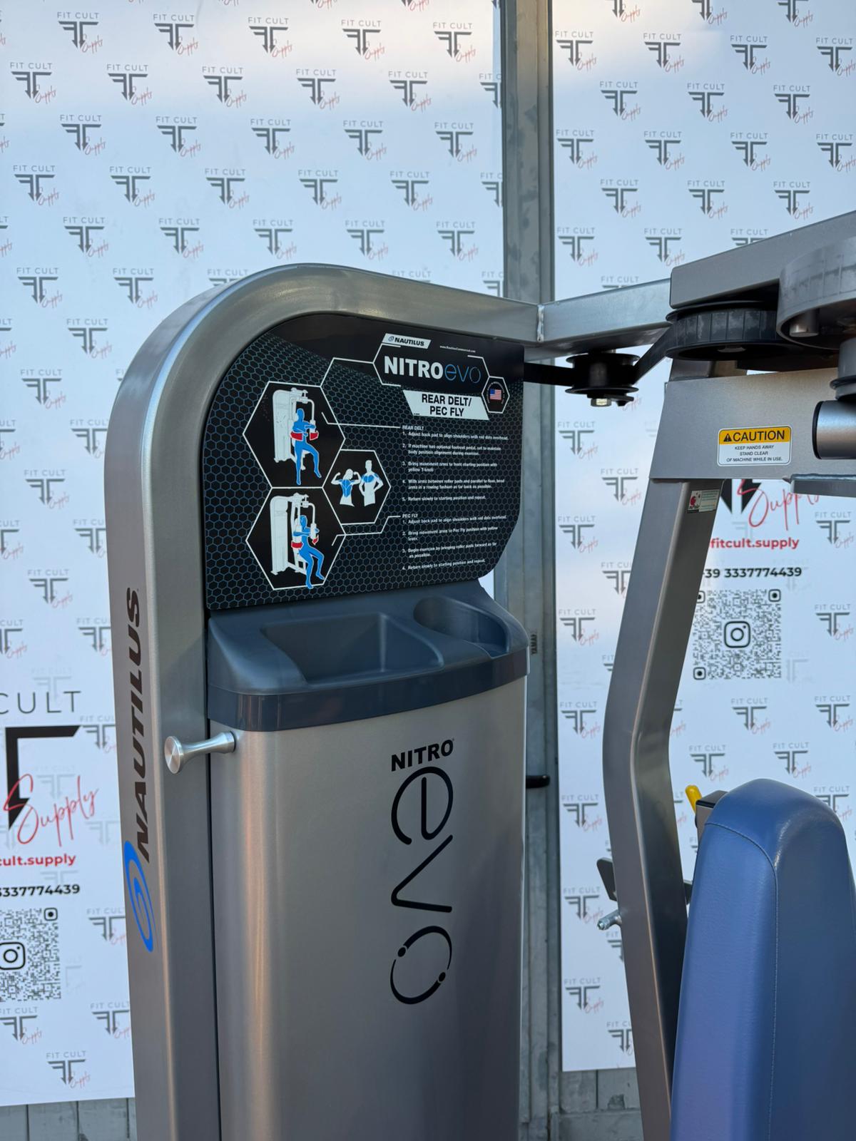 Nautilus Nitro Evo Pec Fly/Rear Delt