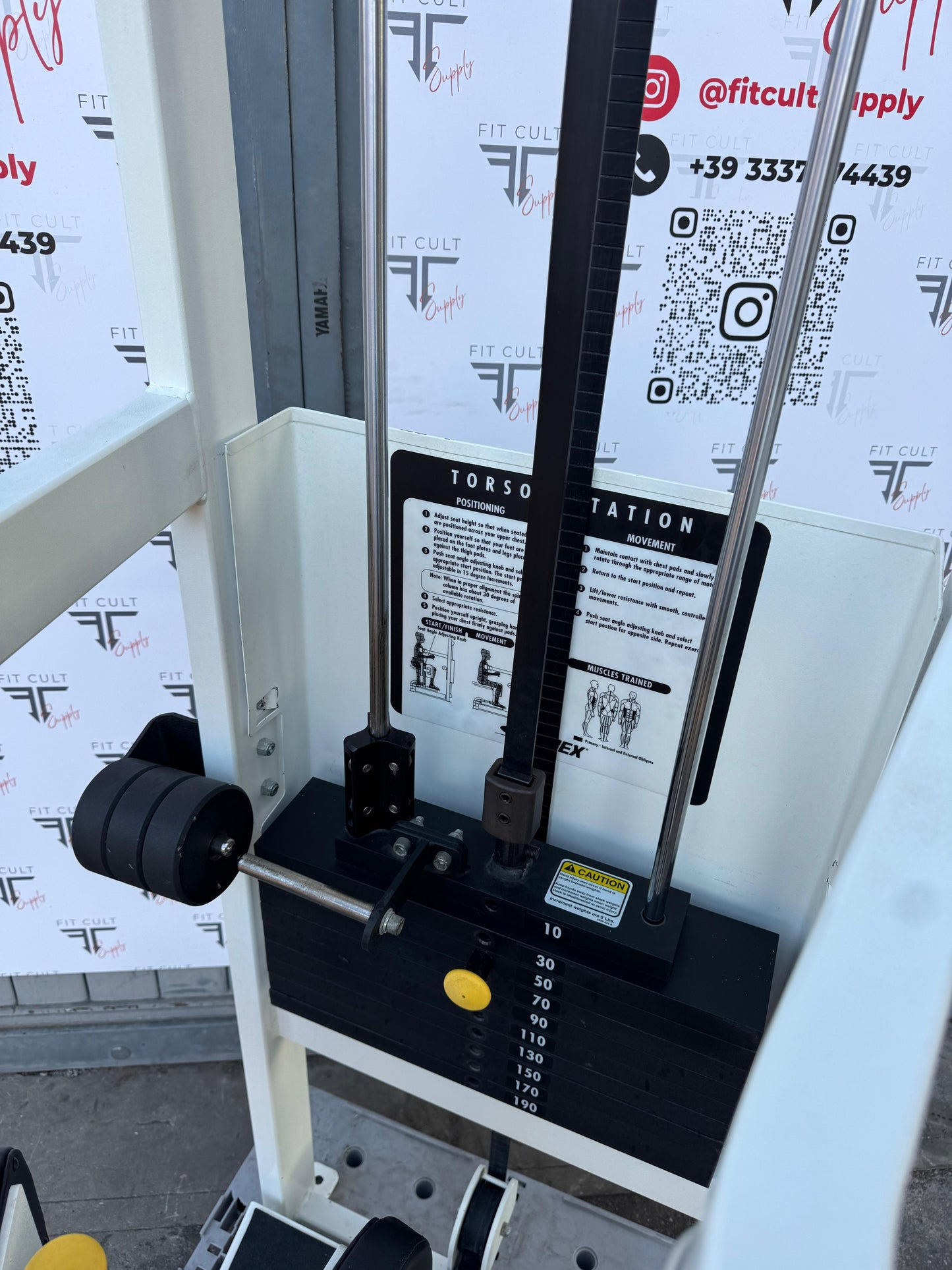 Cybex VR2 Torso Rotation