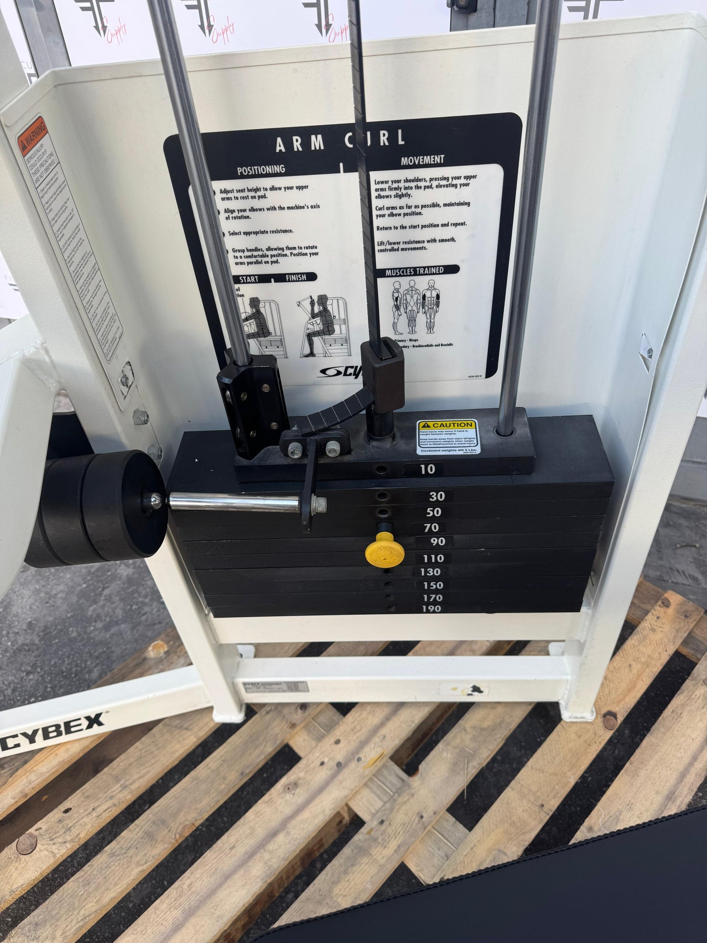 Cybex VR2 Arm Curl