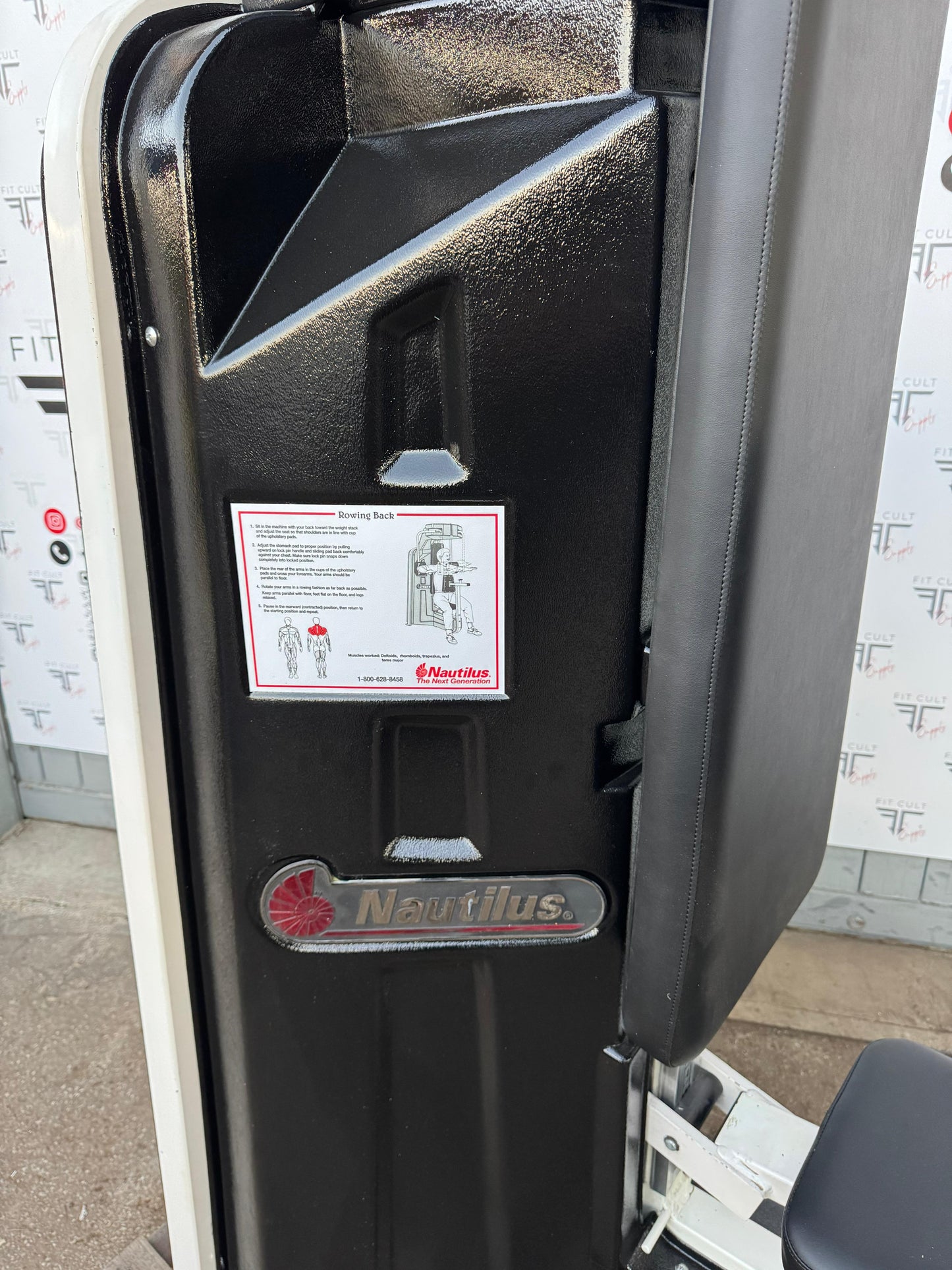 Nautilus Next Generation Rowing Back